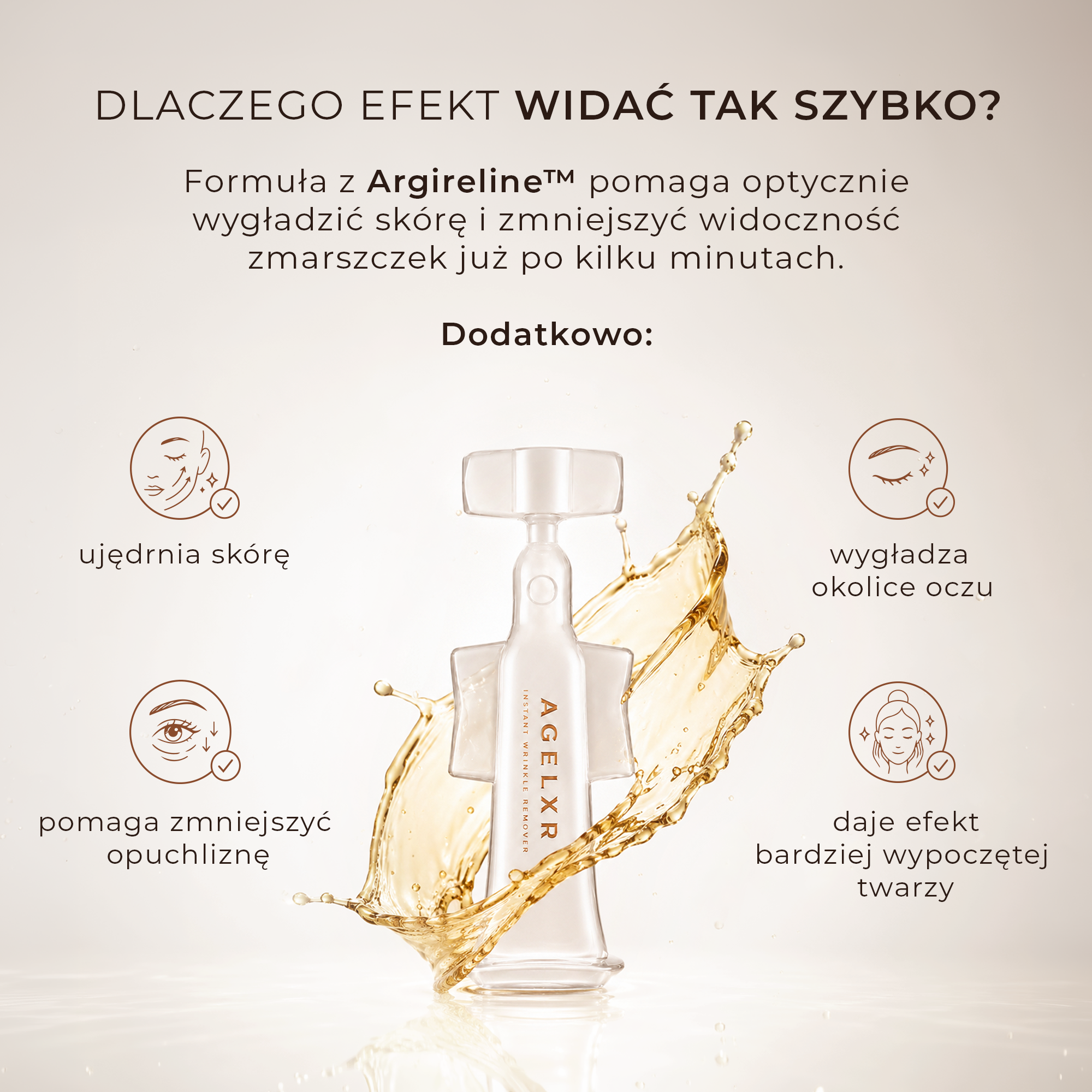 Serum Agelxr - Redukcja Zmarszczek w 2 Minuty